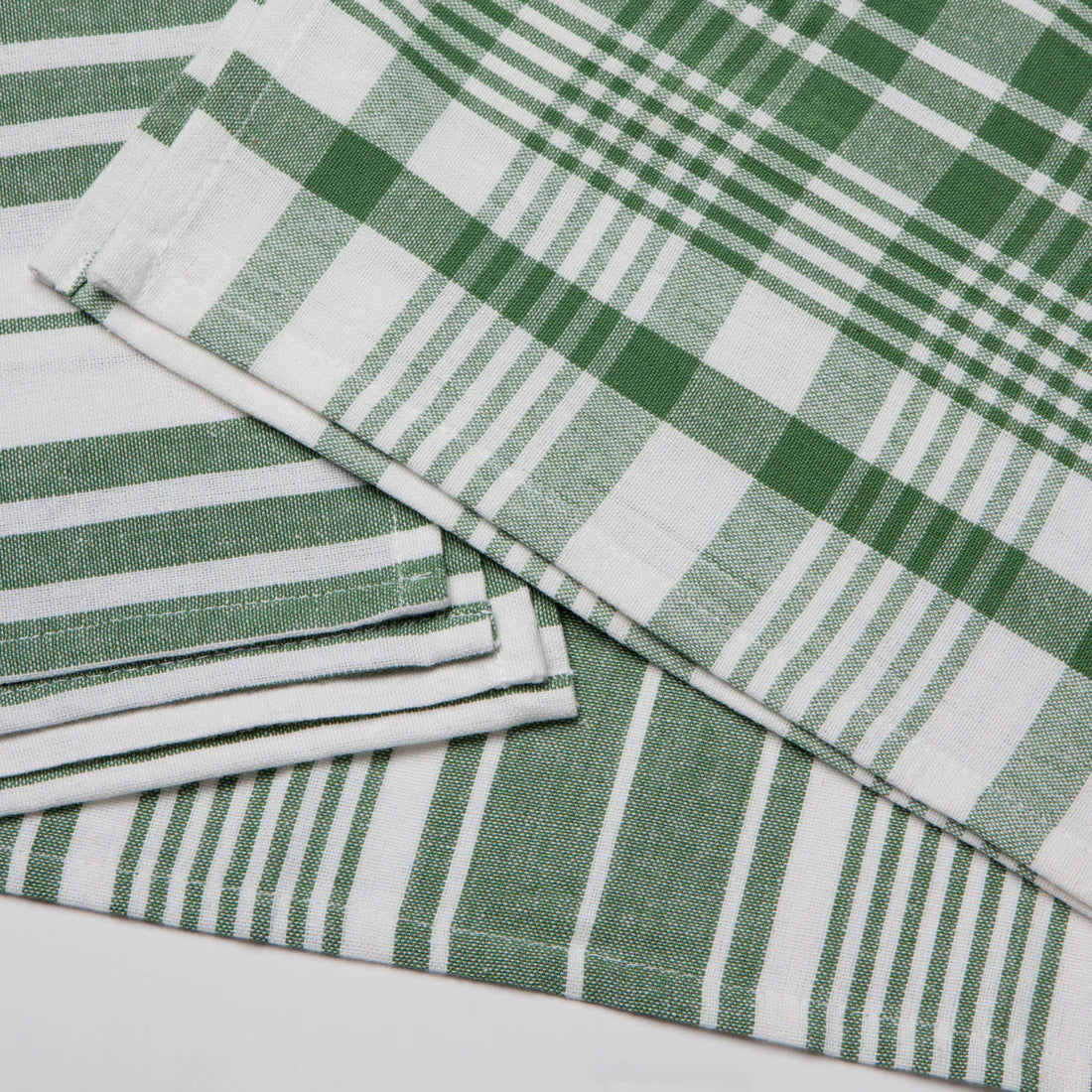 Danica Elm Green Jumbo Dishtowels – Set of 3