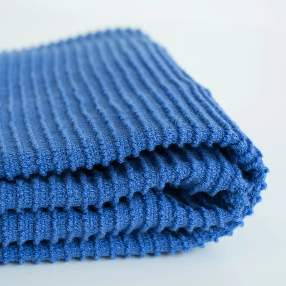 Danica Ripple Royal Blue Dishtowel
