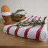 Now Designs by Danica Basketweave Red Dishtowel