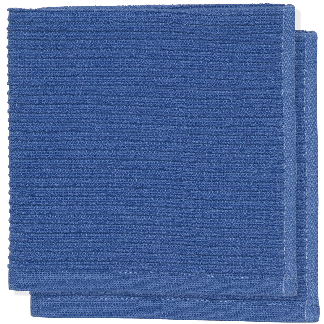 Danica Ripple Royal Blue Dishcloths – Set of 2