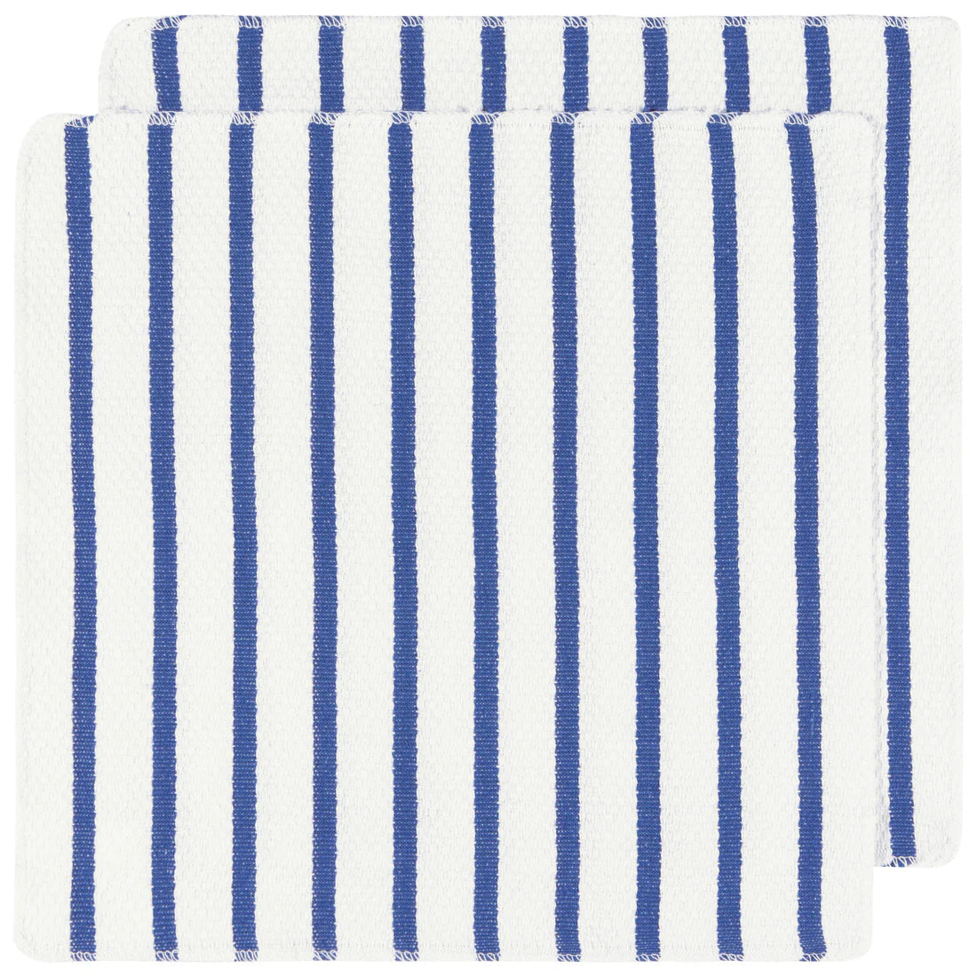 Danica Basketweave Royal Blue Dishcloths – Set of 2